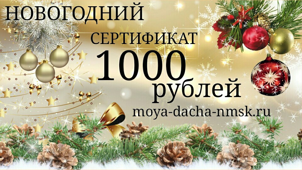 сертификат Новогодний 1000